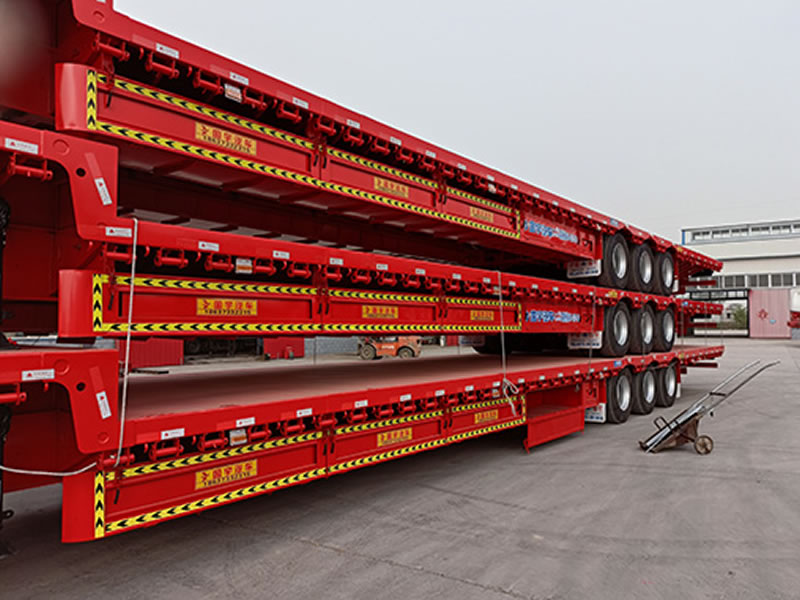 低平板掛車，高效搬運(yùn)解決方案！