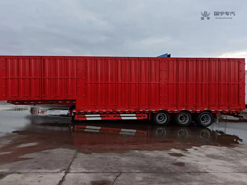 廂式半掛車，促進物流業(yè)發(fā)展！